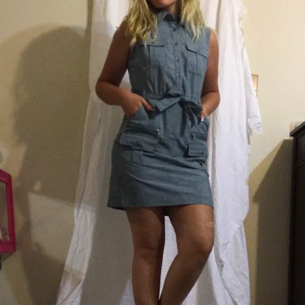 Denim dress